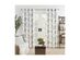 Eclipse Ambiance Floral Draft Stopper Energy Saving 100% Blackout Grommet-Top 50 Inches x 95 Inches Single Curtain Panel, Multicolor