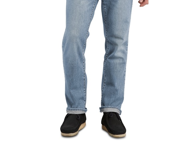 Levi's 541 Men's Athletic Fit All Season Tech Ripped And Repaired Jeans Blue Size 34X30