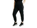 Nike Women's Plus Logo Tape Trackpants Black Size Extra Large