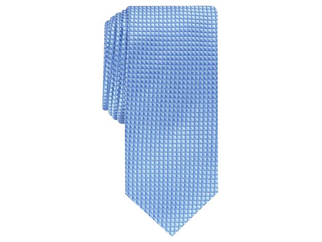 Alfani Men's Slim Neat Tie Navy Size Regular