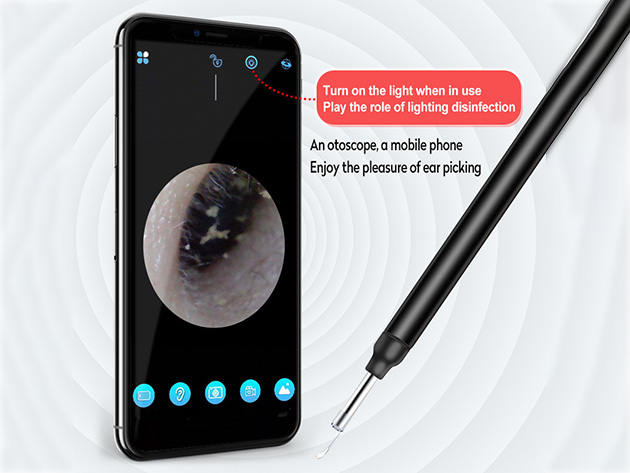 Smart Wireless Ear Otoscope