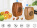 Wood-Look Retro Bluetooth Speaker (Mahogany Brown)