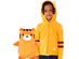 Cubcoats Tomo the Tiger Zip Up Hoodie for Kids (US Size 8)