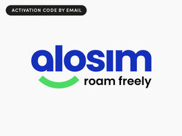 aloSIM Traveler's Mobile Data Plan: $100 Credit