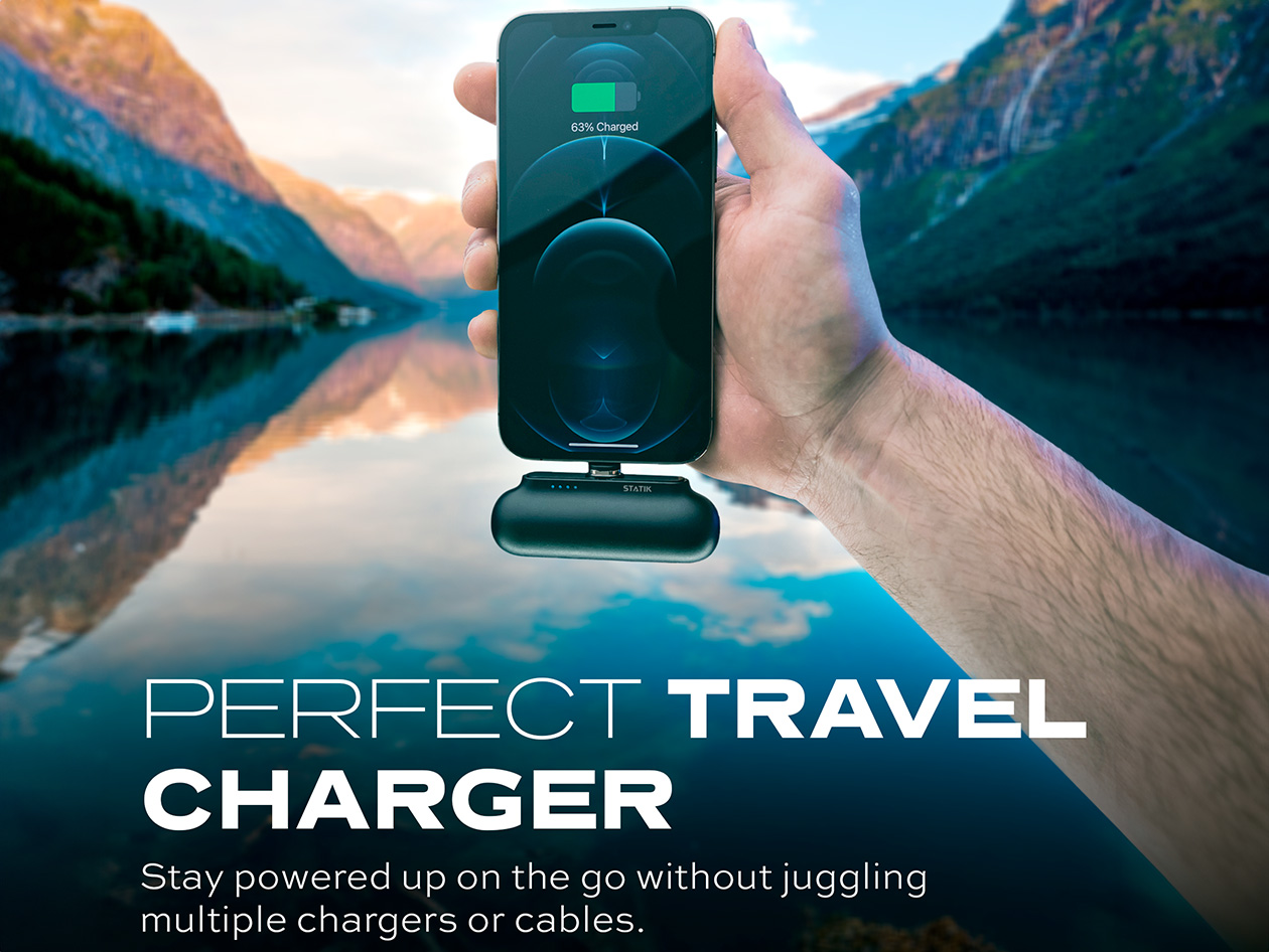 Snap-N-Charge 3000mAh 10W Universal Magnetic Power Bank (3-Pack)