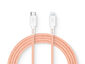 VIBRANCE Connect USB-C to Lightning Cable Pink