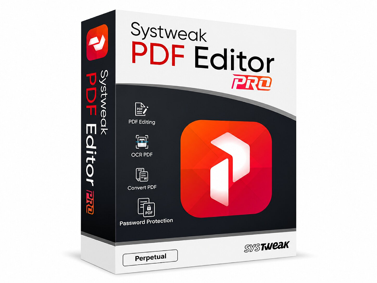 Systweak PDF Editor Pro: Lifetime Subscription