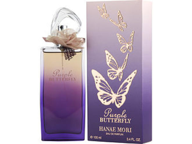 HANAE MORI PURPLE BUTTERFLY by Hanae Mori EAU DE PARFUM SPRAY 3.4 OZ For WOMEN