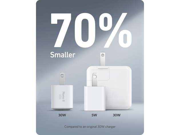 Anker 711 Charger (Nano II 30W) White | StackSocial