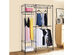 Costway 48''x18''x71'' Closet Organizer Garment Rack Portable Clothes Hanger Home Shelf