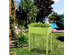 Costway 24'' x 12'' Outdoor Elevated Garden Plant Stand Raised Tall Flower Bed Box - Fruit Green