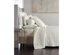 Hotel Collection Plume Cotton Blend Bedding 94 X 96 Inch Full/Queen Coverlet, White