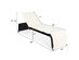 Costway 2 Piece Patio Rattan Lounge Chair Chaise Recliner Back Adjustable Cushioned Garden Black
