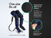 AIR-C + HEAT: Full Leg Massage + Heat Treatment (2-Pack)