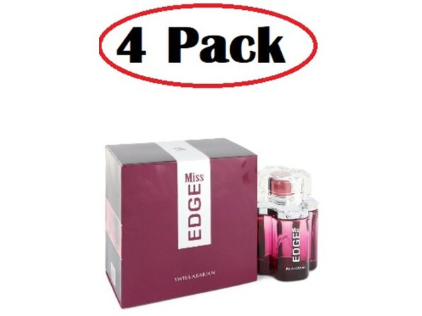 Pack of Miss Edge by Swiss Arabian Eau De Parfum Spray oz