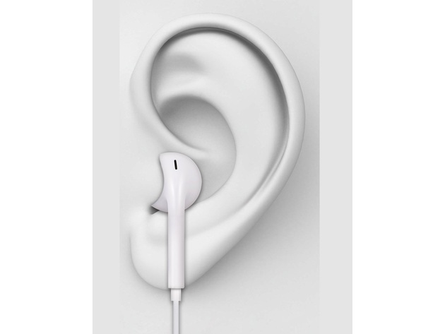 Earpods 3.5mm w/ Remote & Mic, Stereo Sound 2-Pack