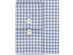 Michael Kors Men's Slim-Fit Non-Iron Airsoft Performance Stretch Check Dress Shirt Blue Size 16-36-37