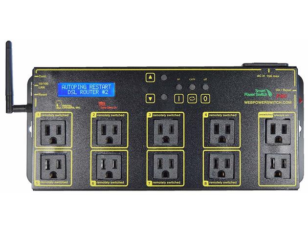 Digital Loggers Web Power Switch Pro Rugged, Reliable Power Control Over the Web (Like New, Open Retail Box)