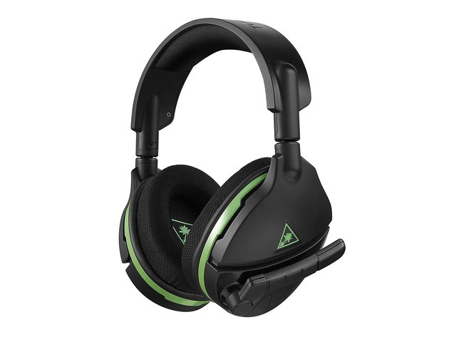 Turtle Beach Stealth 600 Surround Sound Gaming Headset for Xbox One, Black/Green (Refurbished, No Retail Box)
