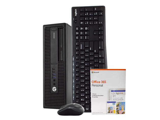 HP EliteDesk 800G2 Desktop Computer PC, 3.20 GHz Intel i5 Quad Core Gen 6, 8GB DDR3 RAM, 512GB SSD Hard Drive, Windows 10 Professional 64bit (Renewed)