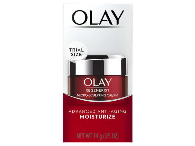 Olay Regenerist Micro-Sculpting and Face Moisturizer Cream, Trial Size: 0.5 Ounce