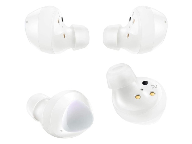 Samsung Galaxy Buds+ Plus True Wireless Earbuds with Improved Battery and Call Quality (Wireless Charging Case Included) (International Version) - White