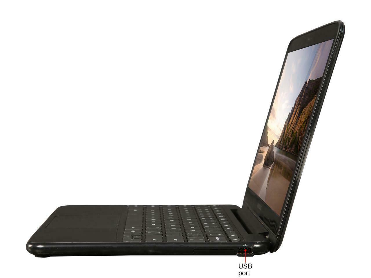 Samsung XE500C21-AZ2US 12" Chromebook, 1.66GHz Intel Celeron, 2GB RAM, 16GB SSD, Chrome, (Grade B)