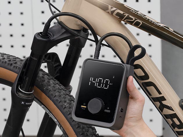 HOTO Air Pump Pro Portable Air Compressor/Tire Inflator