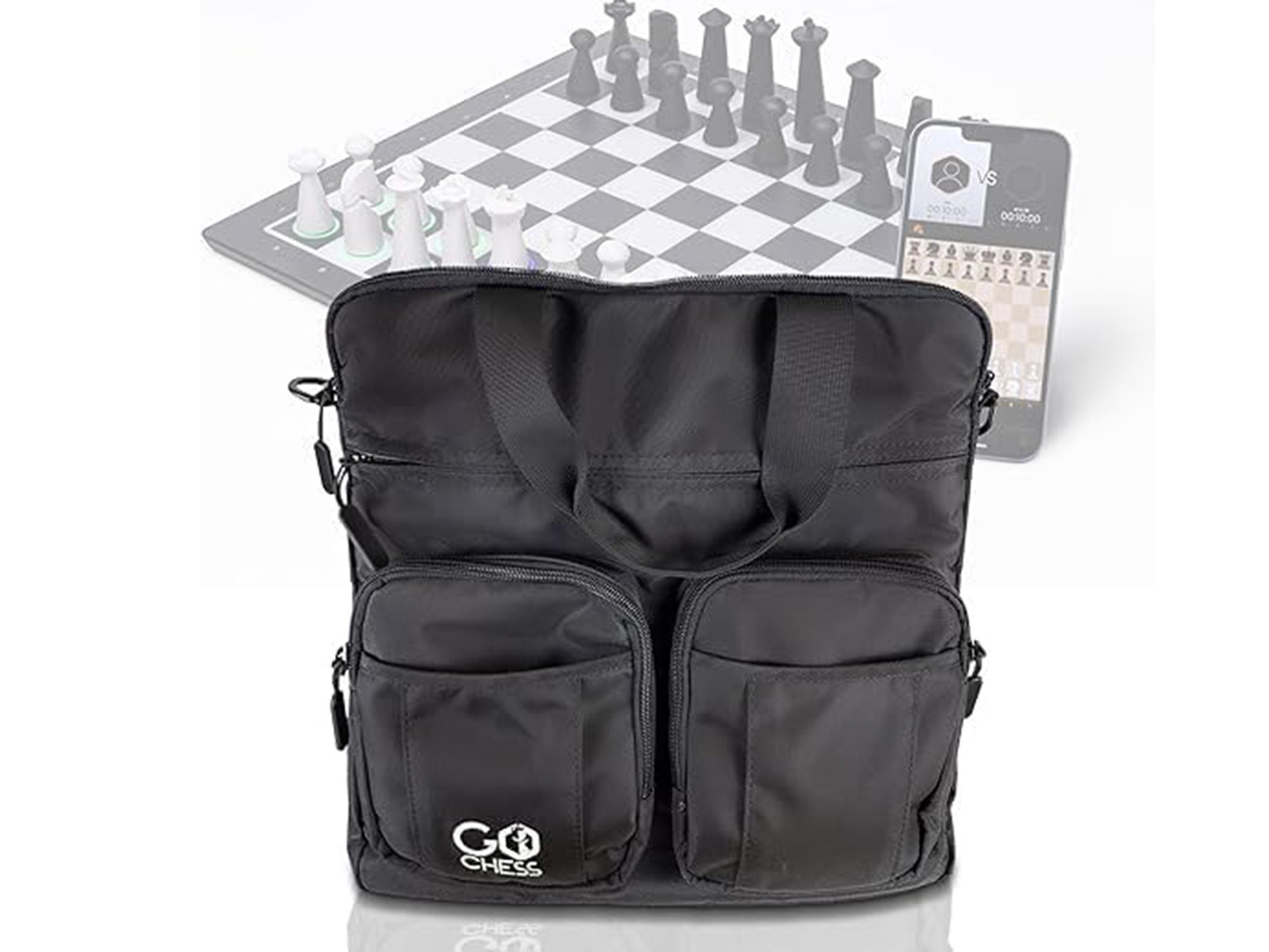 GoChess Mini Smart Chess Board & Storage Bag Bundle