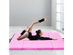 Costway 4'x6'x2'' Gymnastics Mat PU Thick Folding Panel Gym Pink 