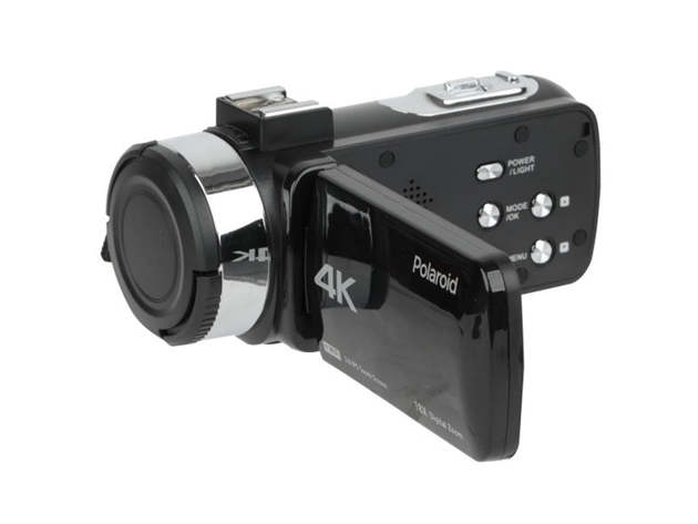 Polaroid 4K Digital Camcorder Digital Camera, ID995HD-BLK, Black ...