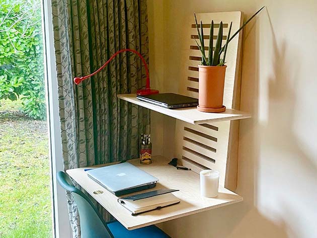WallStand: Adjustable Wall-Mounted Standing Desk