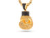 14K Gold Plated Champions of the World Pendant Necklace