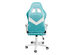 RTA Products RTATS63CAQ High Back Ergonomic Gaming Chair - Aqua