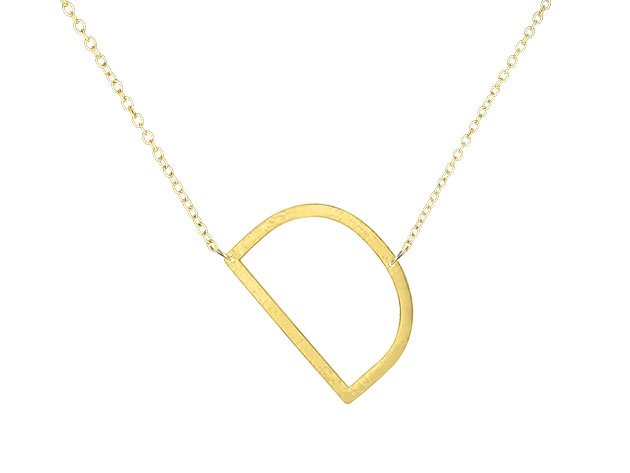 18K Gold Plated Letter \