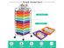 Costway 10 Drawer Rolling Storage Cart Scrapbook Office School Organizer Multicolor - Colorful