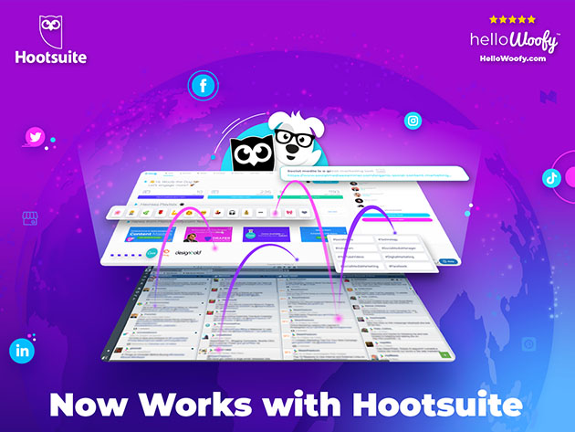 HelloWoofy™ Social Media Management: 3-Yr Subscription