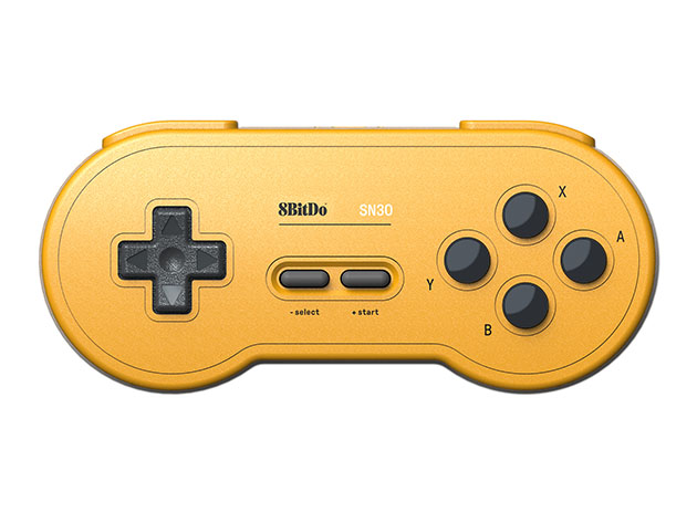 8BitDo® SN30 Bluetooth Gamepad (Yellow)