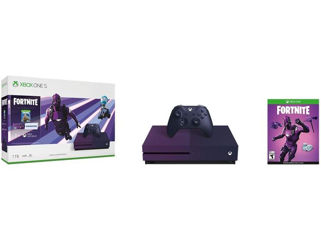 Metropole Games - Xbox One S 1TB Edição especial Fortnite. SIM, o console  possui coloração roxa e conta com itens exclusivos para o Battle Royale. ⠀  Além das cores diferenciadas do console