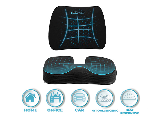 Everlasting Comfort® Seat Cushion Pillow for Office Chair
