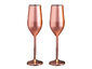 Champagne Flutes/Copper