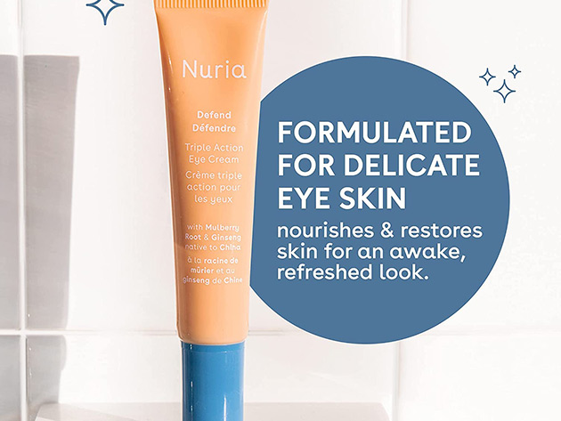Nuria Defend: Triple Action Eye Cream with Mulberry Root & Ginseng (15ml)