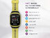 GoBe3 Wearable Health, Fitness, and Activity Tracker (Yellow)