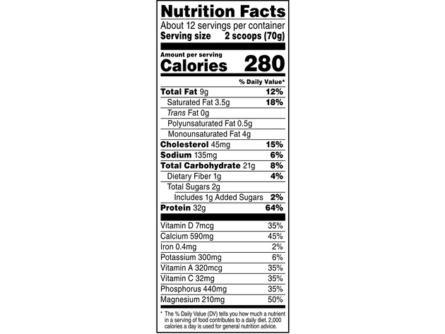 2-PACK Muscle Milk Genuine Protein Powder, Provides a More Sustained Delivery of Protein, 61.8 oz. 3.86 Lbs (30.9 oz. each), Vanilla Creme