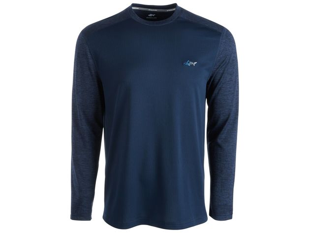 Attack Life by Greg Norman Men's Thermal Shirt Navy Size Extra Large