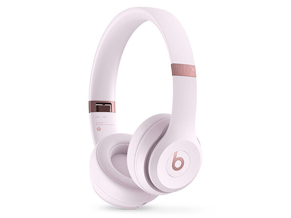 Beats Solo 4 On-Ear Headphones - Cloud Pink (Open Box) | StackSocial