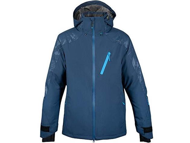 Wildhorn Dover Premium Mens Ski Jacket Insulated Waterproof Large, Midnight (New)