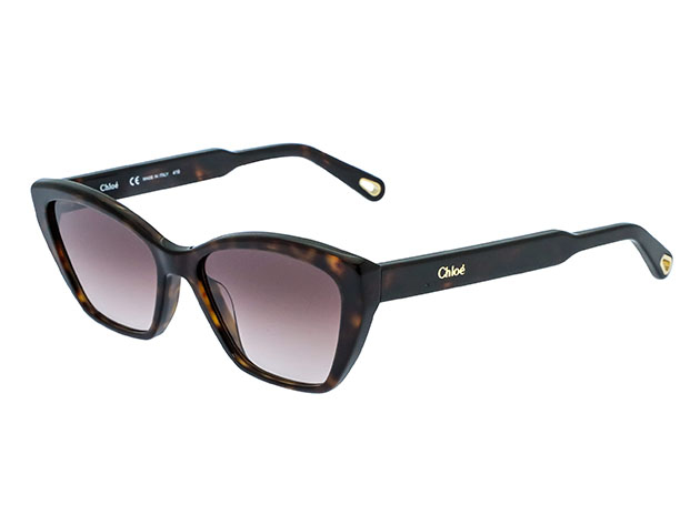 Chloe Women Tortoise Acetate Sunglasses CE760S-219 (Store-Display Model)