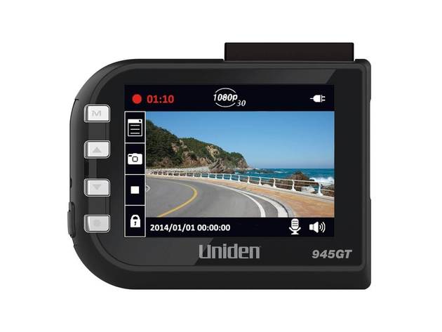 Uniden DC4GT 2.4 inch LCD Full HD Dash Cam w/ GPS