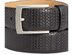 Tasso Elba Men's Braided Leather Belt  Black Size 44 Regular